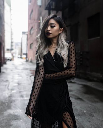 Polka dot dress