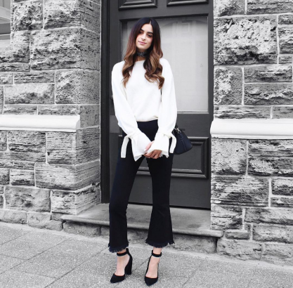 Bell-bottoms and wide sleeves