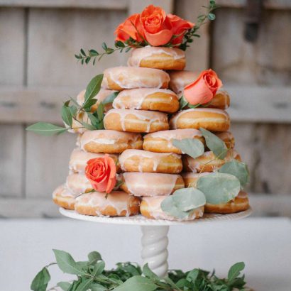 Doughnut tower