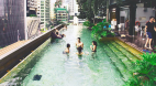 Singapore pool party