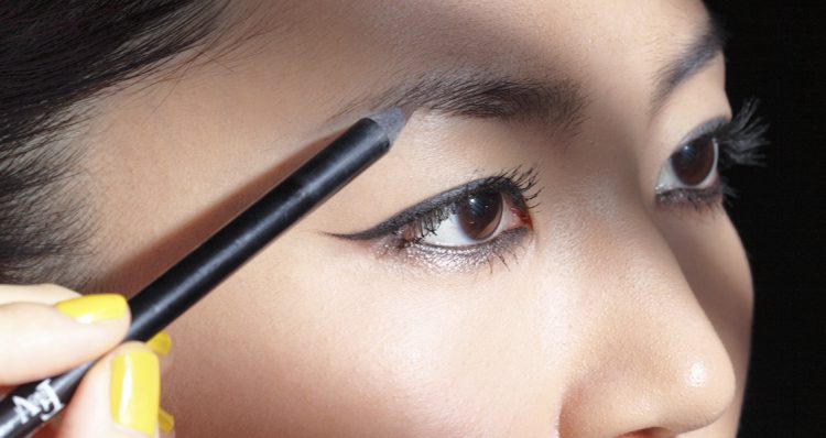 Not filling in your eyebrows properly