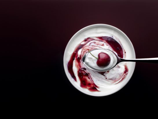 Flavoured yoghurt