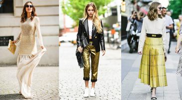 15 Ways to wear the colour gold without looking tacky