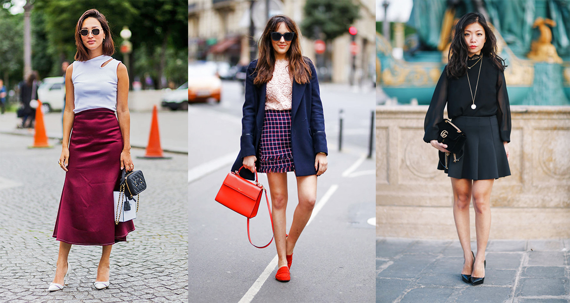 20 Ways to style a skirt for a feminine silhouette at the office