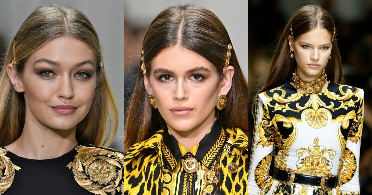 Gilded Hair Ornaments