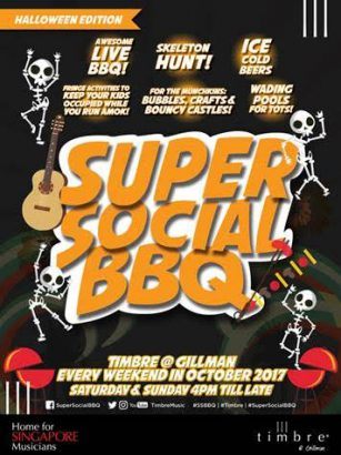 Super Social BBQ - Halloween Edition (Timbre @ Gillman's)
