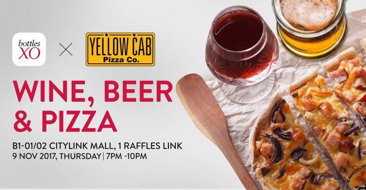 BottleXO X Yellow Cab Pizza Co