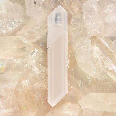 Kim Kardashian West just unveiled her new crystal-themed fragrances