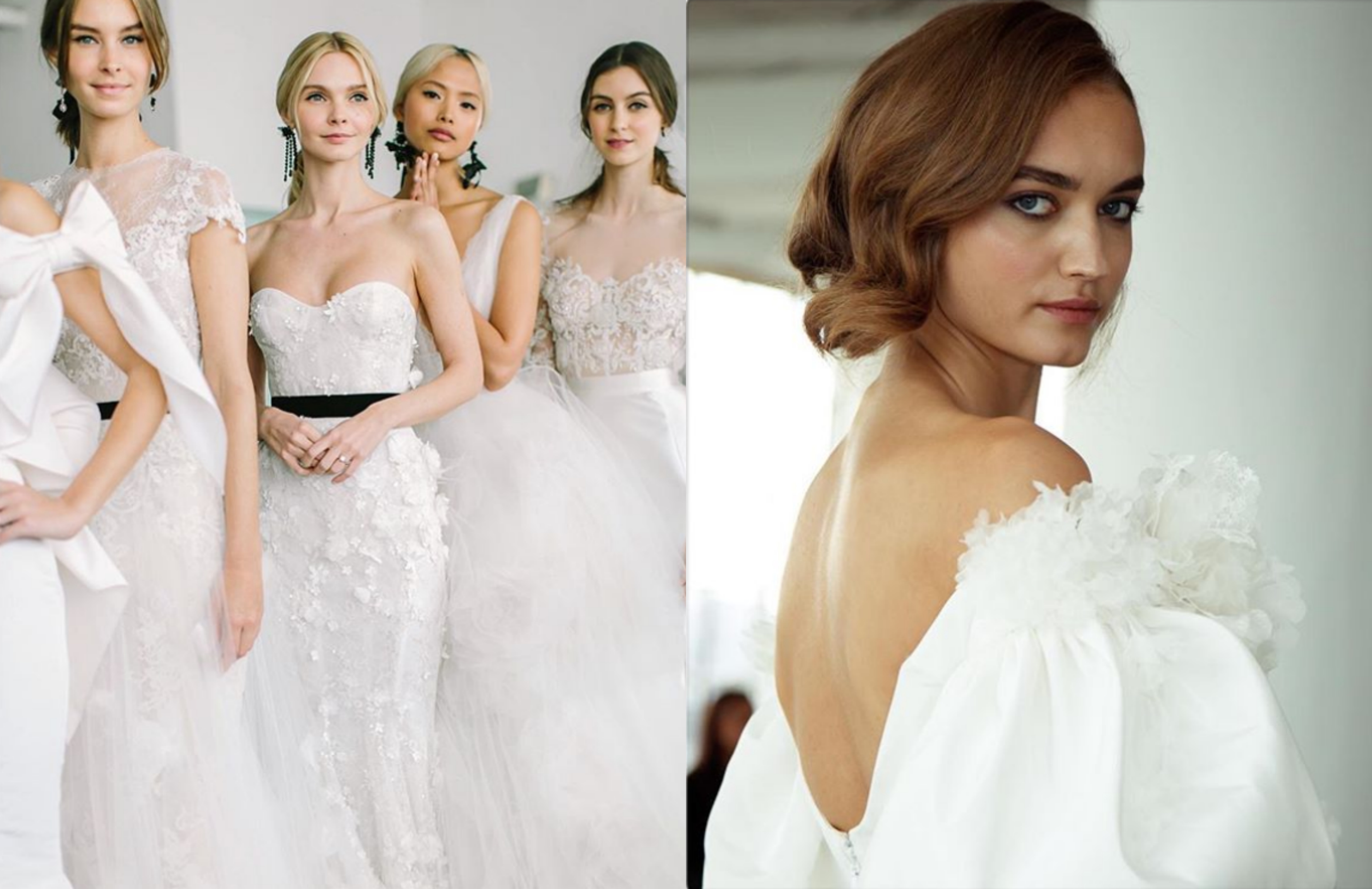 How to style your hair to match your wedding dress neckline