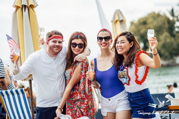 Tanjong Beach Club’s Smack My Beach Up: Stars & Stripes